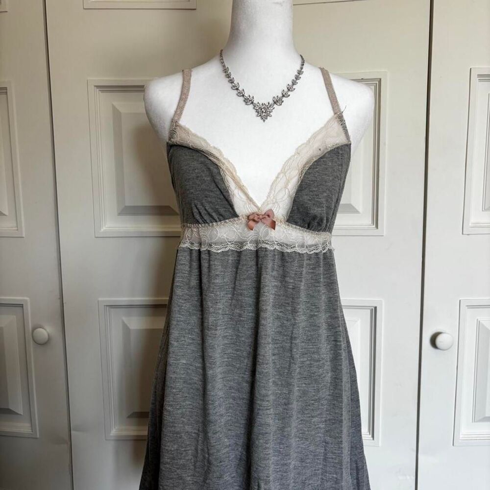 Eberjey Women's Grey Babydoll Nightwear